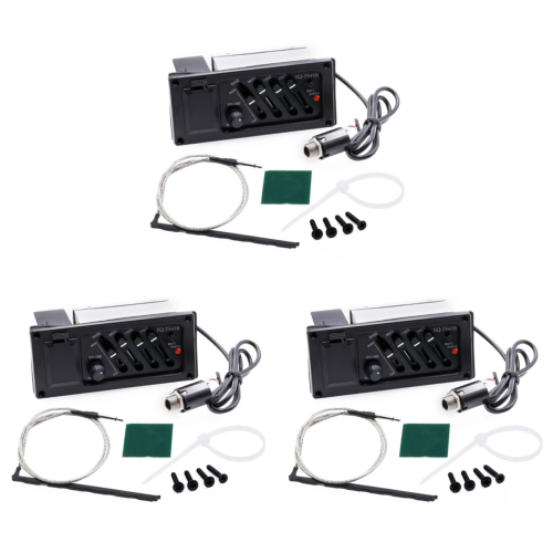 4-Band EQ Equalizer Piezo Pickup for EQ-7545R Guitar Amplifier Tuner