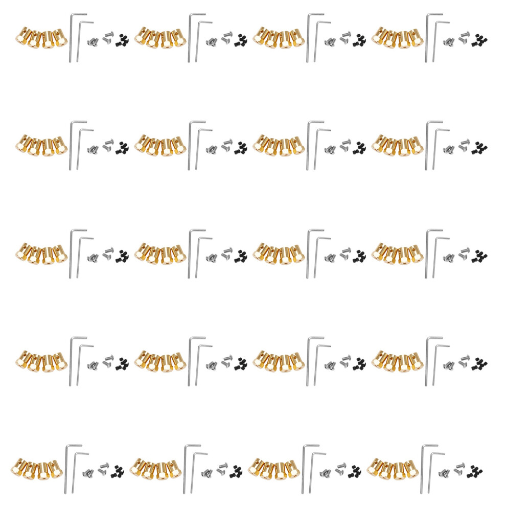 4PCS 5mm to 12mm Brass Combiner Wheel Hub Hex Adapter-image-OPC-PJ2WTHY-NEW