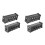 4-Channel 3-Pin Ethercon Cable Extender, for Stage Lighting, XLR, 1