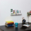 4Pcs Acrylic Clear Floating Bookshelf, Organizer Record Rack 4