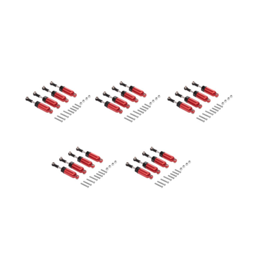 4Pcs Alloy for 1:16 C-14 C-24 Pickup,Red