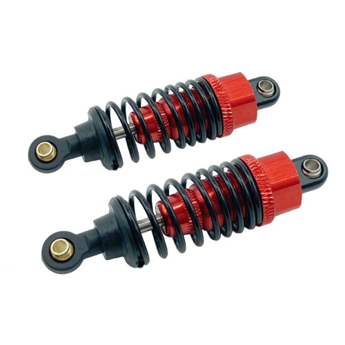 4Pcs Aluminum Alloy Shock Absorbers Damper Set for TT-01,Blue 1