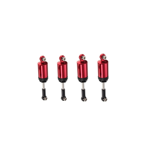 4Pcs Alloy for 1:16 C-14 C-24 Pickup,Red 2