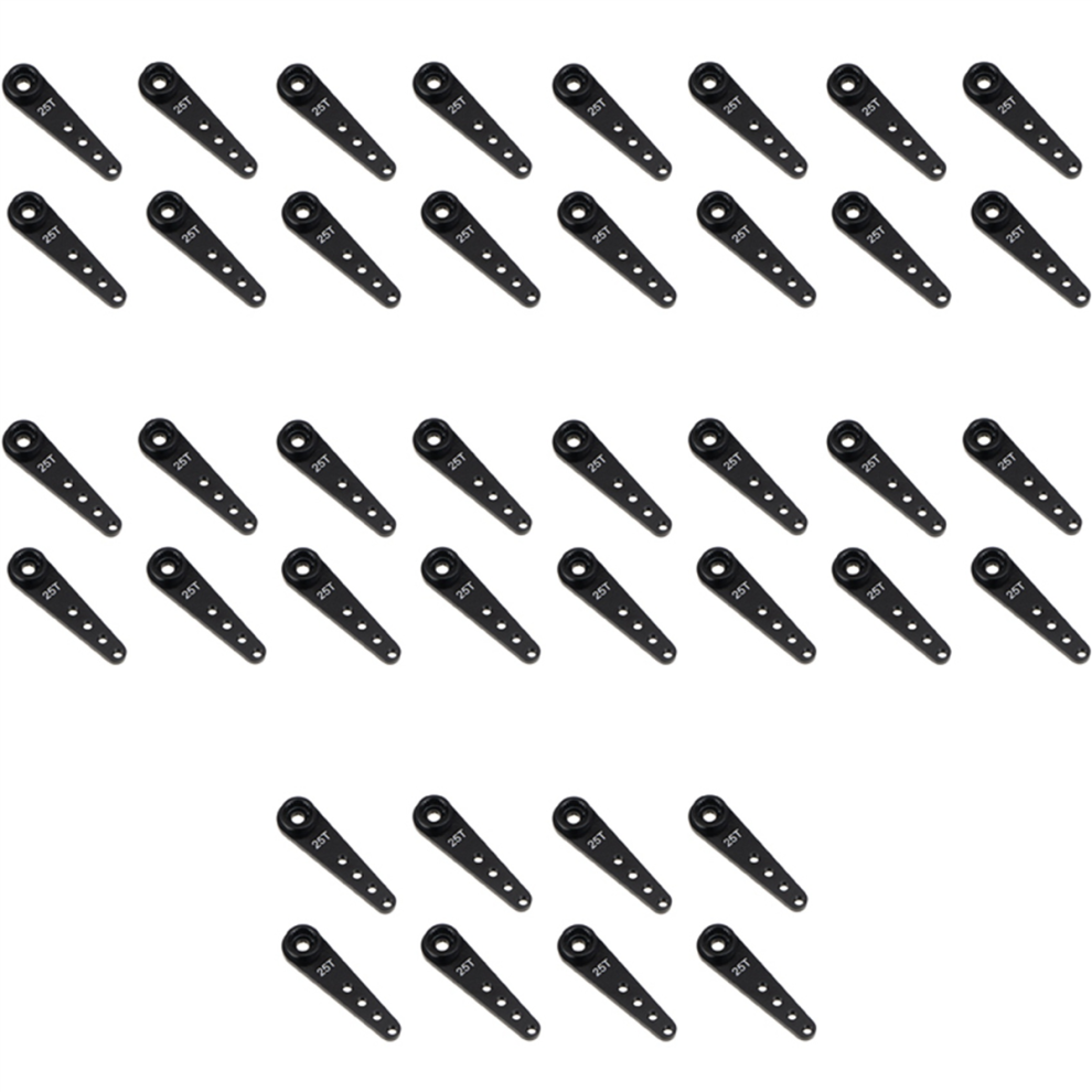 4PCS 37Mm 25T Metal Extension Steering Servo Arm Horn ,Black-image-OPC-PJ2WTVT-NEW