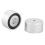 4Pcs 40X20mm Aluminum HIFI AMP Speaker Isolation Stand (Silver) 7