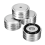 4Pcs 40X20mm Aluminum HIFI AMP Speaker Isolation Stand (Silver) 2