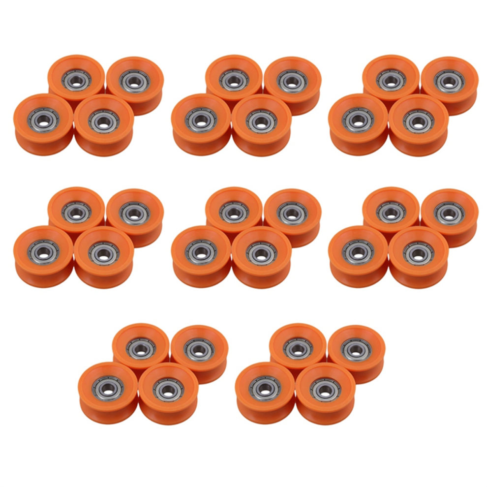 4Pcs 6X30x13mm Plastic Coated Sealed Bearings Steel 606Z Deep Wheel 4713514283956