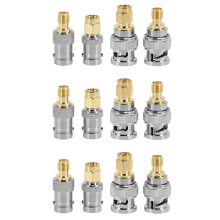 4Pcs BNC To SMA Type Male Female Connector Adapter Test Converter