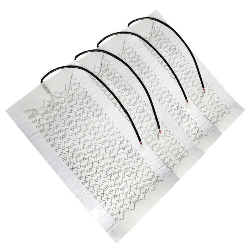 4PCS Car Seat Heater 12V Pads with 2 Dial 5 Level Switch for 1