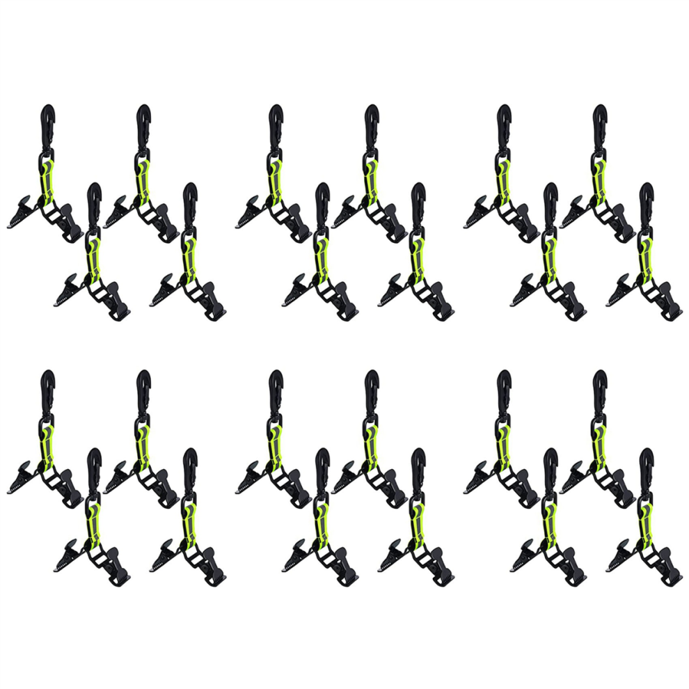 4Pcs Firefighter Glove Strap Safety Clips For Police Rescue Work Belt 4713514289026