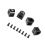 4Pcs Rubber Tire Wheel Tyre for TT01 TT01E TT02 TT02B,3 2