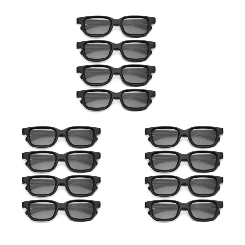 4Pcs Polarized Passive 3D Glasses for Cinema IMIX Screen