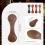 4Pcs Personalized Bookmark Magnetic Page Markers Book Lovers Gift 4