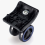 4Pcs Luggage Wheels Suitcase Double Row Roller Hardware Repairing Kit 3