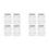 4Pcs Knitting Machine Accessory Claw Weight for Silver 1