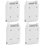 4Pcs Knitting Machine Accessory Claw Weight for Silver 4