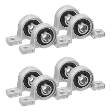 4Pcs KP08 8mm Bore Zinc Alloy Inner Ball Mounted Floor Insert Bearing