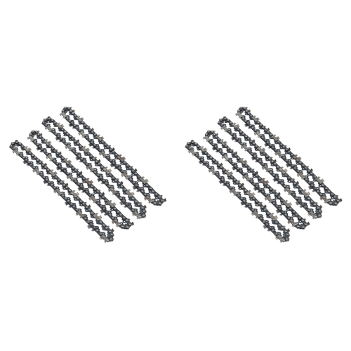 4Pcs Mini Chainsaw Chain 6 Inch Guide Saw Chain 1/4 LP Pitch