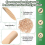 200 Packs Pocket Hole Plugs Solid Wood Dowels Pocket Hole Jig Paint 3