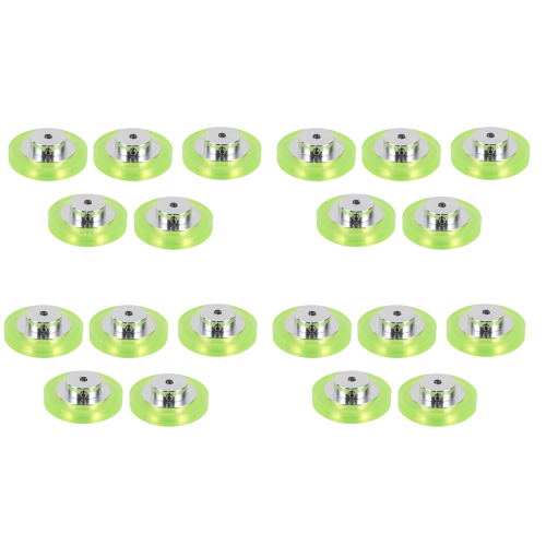 200Mm Aluminum Polyurethane Industrial Encoder Wheel Measuring Wheel