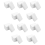 200Pcs Dyeing Cloth Proof Color Absorption Sheet Anti Dyed Cloth 2