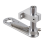 200mm Aluminum Polyurethane Industrial Encoder Wheel Measuring Wheel 6