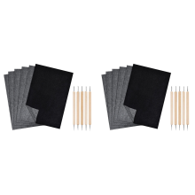 200Pcs Carbon Transfer Paper 11.5 x 8.3 Inch A4 with Embossing Stylus