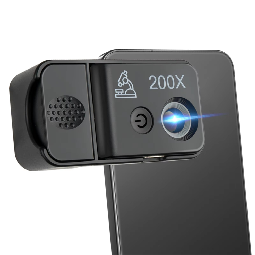 200X Phone Microscope Lens,Led/Uv Lights & Cpl Filter 4713272689274