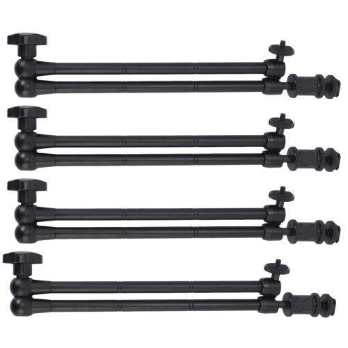 20Inch Adjustable Articulating Friction Magic Arm with Hot Shoe Mount