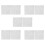 200x Transparent Adhesive Bumper Pads, 8 x 2.5mm 1