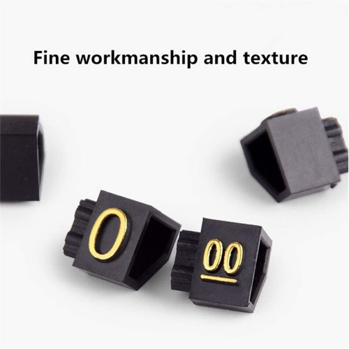 20 Sets Display Square Adjustable Price Tag for Price Counter Stand M 1