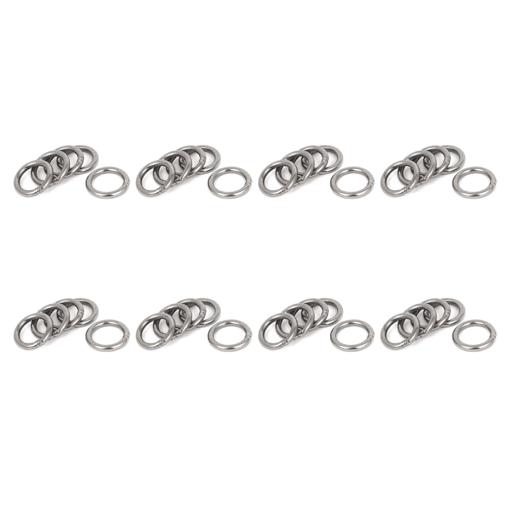 20Mm X 3Mm Stainless Steel Webbing Strapping Welded O Rings 5 Pcs 4713272691376