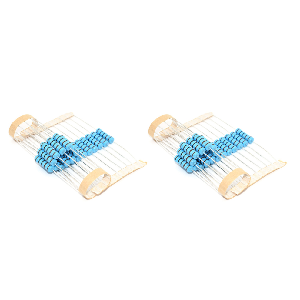 20Pcs 100 Ohm 1% 3W Metal Film Resistor 3 Watts 100R Resistor 4713272691963