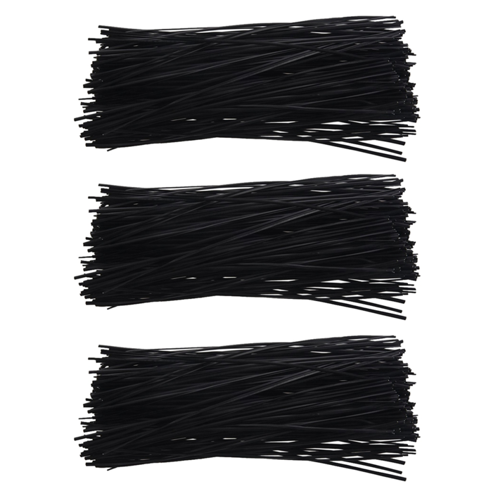 200X Plastic Shell Package Reusable Twist Ties Cable Fasteners 150Mm 4713272689281