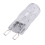 20Pcs G9 Halogen Light Bulbs,60W Clear Halogen Lamps Dimmable,2800K 5
