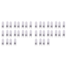 20Pcs G9 Halogen Light Bulbs,60W Clear Halogen Lamps Dimmable,2800K