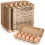 20PCS Cardboard Egg Cartons Blank Paper Pulp Container Empty Egg Tray 2