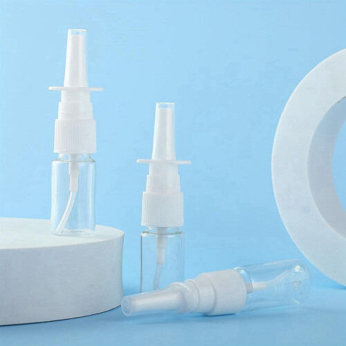 20Pcs Nasal Bottle, 10ML Clear Small Empty Nose Bottle 2