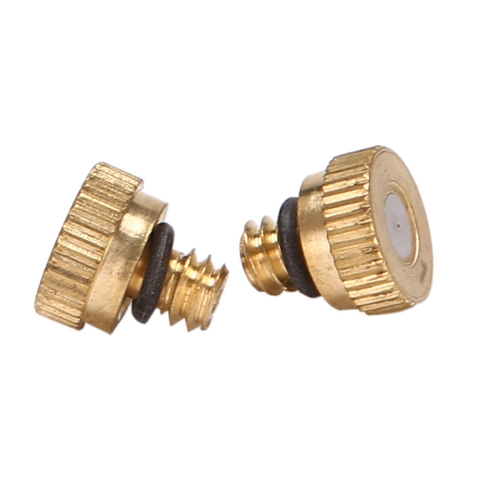 20Pcs Fog Mist Nozzle,Low Pressure Mist Cooling Nozzle 0.1Mm 1