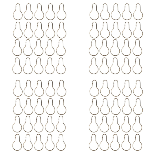 20Pcs Fishing Swivel Release Clip with Ring