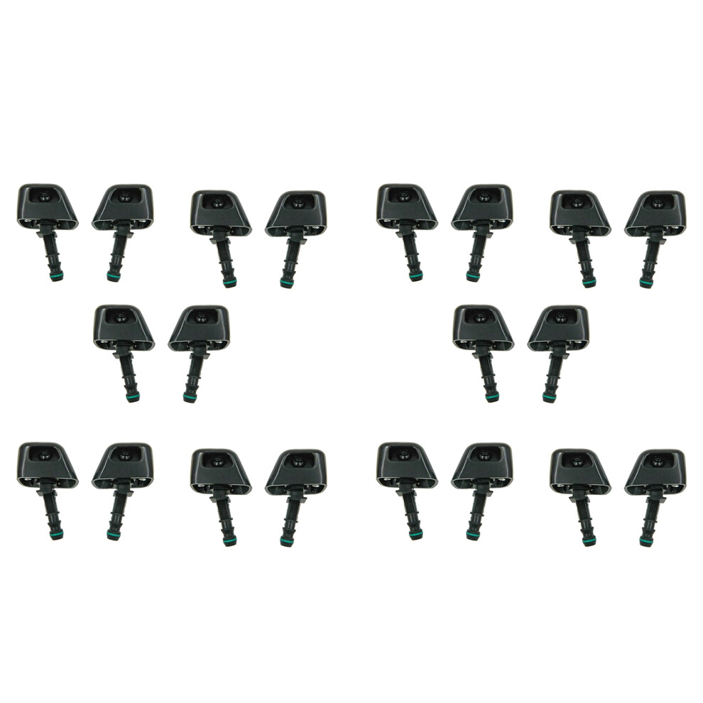 20X For T31 2008 - 2014 Headlight Washer Nozzle Black 4713272662833