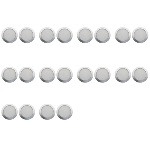 20X Ceiling Speaker Grille, 4-Inch Embedded Speaker Grille(Silver)