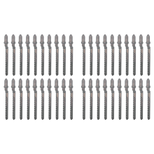 20-Piece T119BO 12 TPI Assorted T-Shank Scrolling Jig Saw Blades Set