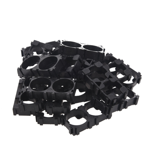 20x 18650 Lithium Battery Double Holder Bracket for Cell Pack Black 1