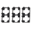 20x 18650 Lithium Battery Double Holder Bracket for Cell Pack Black 6
