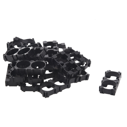 20x 18650 Lithium Battery Double Holder Bracket for Cell Pack Black 2