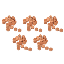 20Pcs Saxophone Cork Mats Parts Repair Accessories (Light Brown)