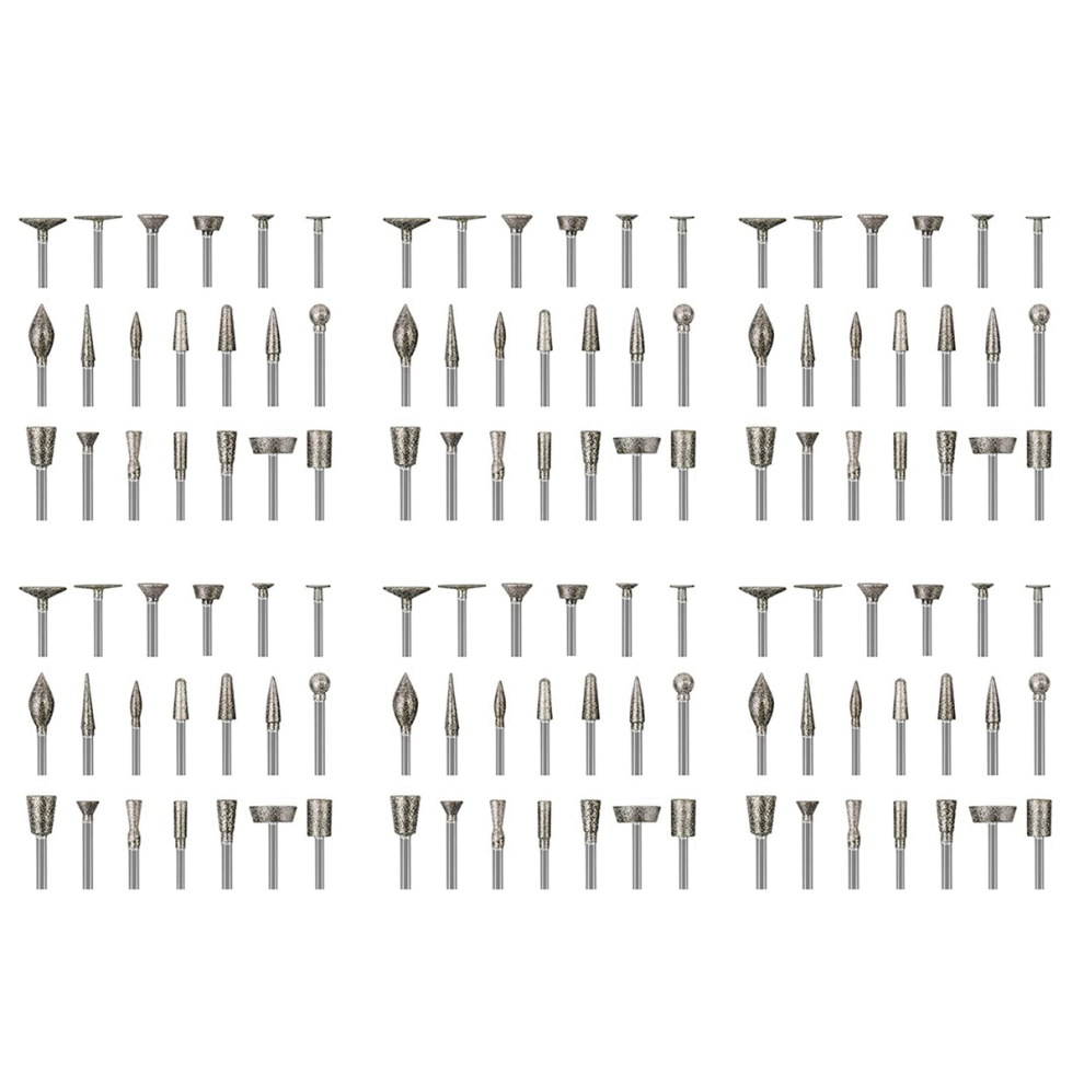 20Pcs Polishing Kits Rotary Tools With 1/8 Inch Shank For Carving 4713272658942