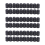 20pcs Plastic Bike Valve Dust Caps Black 1