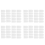 20Pcs Tag Labels Chair Acrylic Arch Sign Blank 1